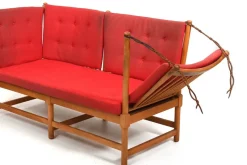 Pamono Model 1789 Tremme Sofa by Børge Mogensen for Fritz Hansen, 1960s><noscript><img width=