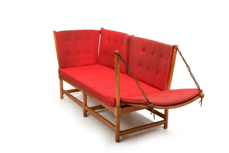 Pamono Model 1789 Tremme Sofa by Børge Mogensen for Fritz Hansen, 1960s> Couches & Sofas