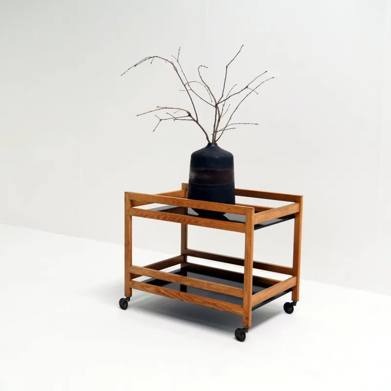 Pamono Model 5370 Trolley by Borge Mogensen for Frederica Mobelfabrik, 1960s