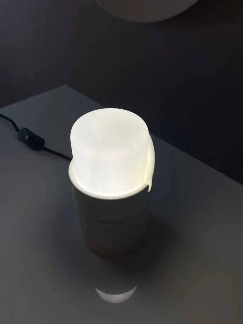 Pamono Model 6050 Wall Lamp in White by Sigvard Bernadotte for Ifö> Wall Lights & Sconces