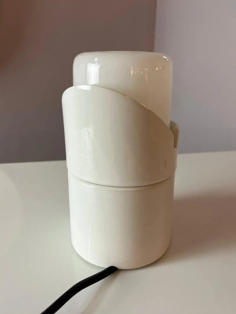Pamono Model 6050 Wall Lamp in White by Sigvard Bernadotte for Ifö> Wall Lights & Sconces
