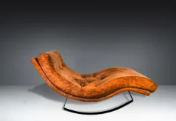 Pamono Model 1264 Wave Chaise Lounge by Adrian Pearsall for Craft Associates, 1960s> Daybeds & Chaises Lounges
