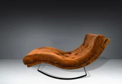 Pamono Model 1264 Wave Chaise Lounge by Adrian Pearsall for Craft Associates, 1960s><noscript><img width=