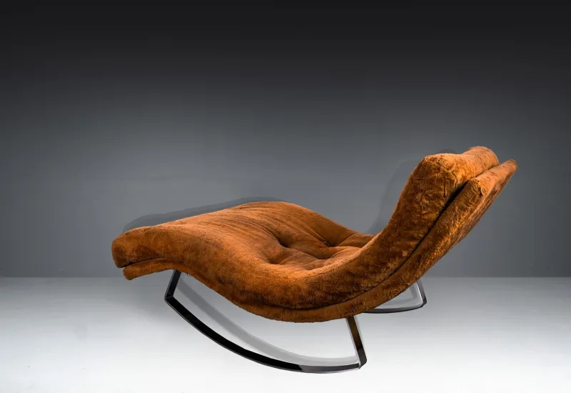 Pamono Model 1264 Wave Chaise Lounge by Adrian Pearsall for Craft Associates, 1960s> Daybeds & Chaises Lounges