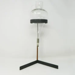Online Pamono Model 5018 Wine Lifter in Brown Leather by Carl Auböck for Werkstätte Carl Auböck, 1970s