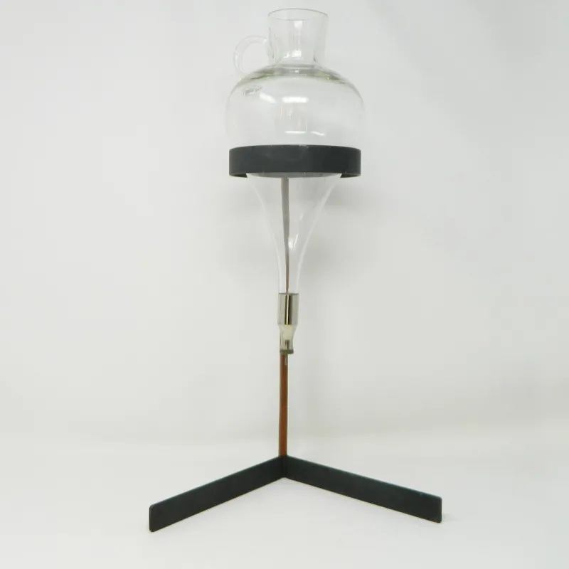 Online Pamono Model 5018 Wine Lifter in Brown Leather by Carl Auböck for Werkstätte Carl Auböck, 1970s