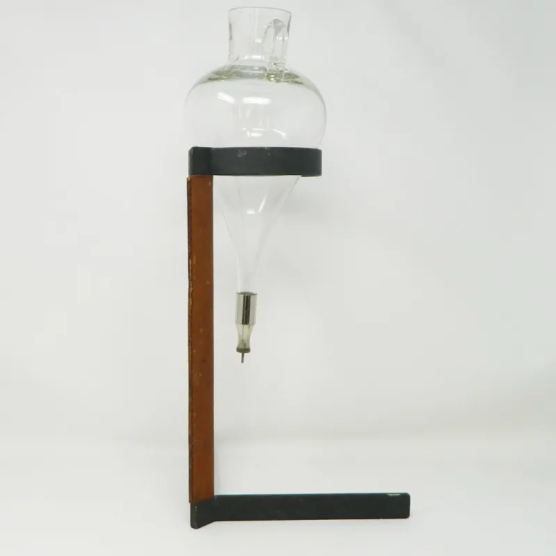 Online Pamono Model 5018 Wine Lifter in Brown Leather by Carl Auböck for Werkstätte Carl Auböck, 1970s