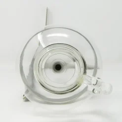 Pamono Model 5018 Wine Lifter in Stainless Steel with Black Leather Handle by Carl Auböck for Werkstätte Carl Auböck, 1970s
