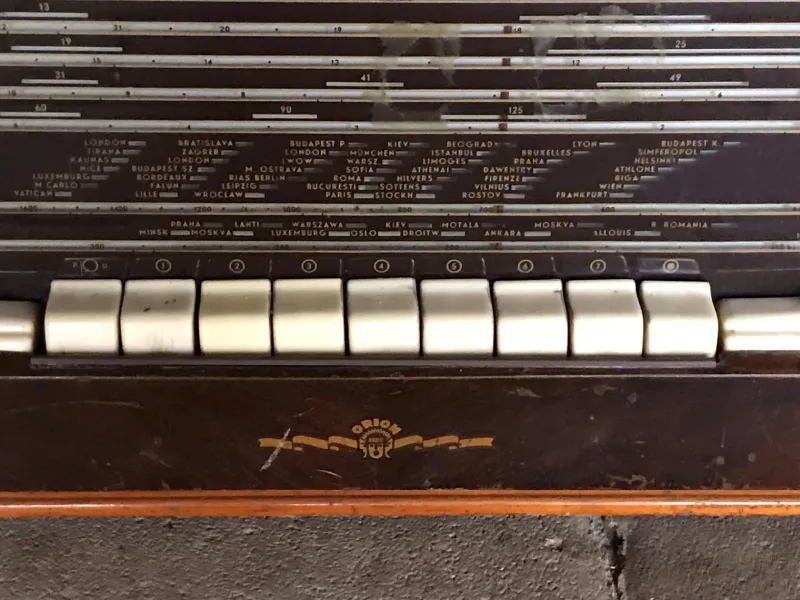 Pamono Model AR 702 F Radio from Orion, 1930s> Electronics