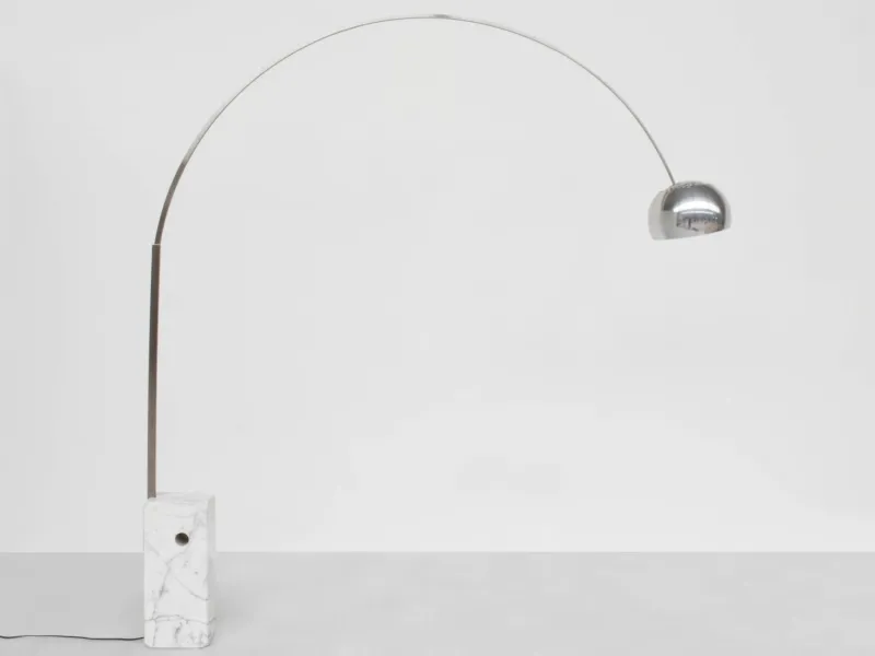 Pamono Model Arco Adjustable Floor Lamp by Castiglioni for Flos, Italy, 1962> Floor Lamps