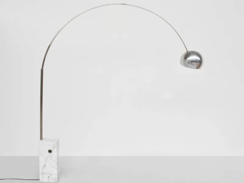 Pamono Model Arco Adjustable Floor Lamp by Castiglioni for Flos, Italy, 1962> Floor Lamps