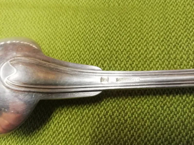Pamono Model Chinon Cutlery Set from Christofle, France, 1930s, Set of 36> Cutlery & Serving Utensils