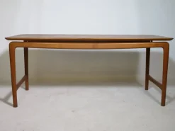 Pamono Model FD 15/54 Coffee Table in Teak by Peter Hvidt & Orla Mölgaard Nielsen for France & Daverkosen, 1950s><noscript><img width=