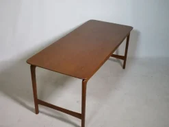 Pamono Model FD 15/54 Coffee Table in Teak by Peter Hvidt & Orla Mölgaard Nielsen for France & Daverkosen, 1950s><noscript><img width=