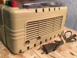 Sale Pamono Model G 255 Tape Recorder by Geloso J. for Geloso & Castelli, 1950s