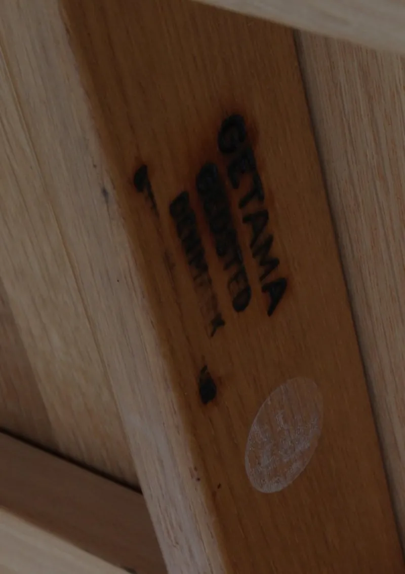 Online Pamono Model GE85 Coffee Table in Oak attributed to Hans J. Wegner for Getama, 2000s