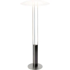 Pamono Model Gino Floor Lamp by Bjarne Frost & Ole Jespersen for Nordisk Solar Compagni, 1980s> Floor Lamps