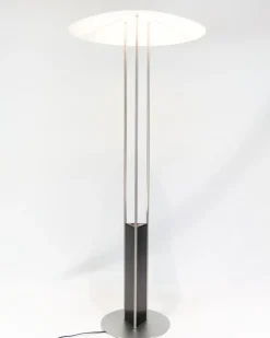 Pamono Model Gino Floor Lamp by Bjarne Frost & Ole Jespersen for Nordisk Solar Compagni, 1980s><noscript><img width=