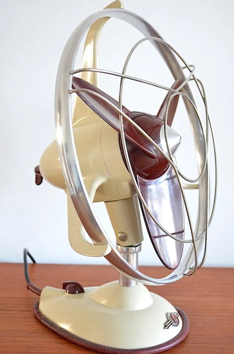 Hot Pamono Model Libelle Vw Table Fan by Paul Linke, 1950s