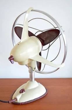 Hot Pamono Model Libelle Vw Table Fan by Paul Linke, 1950s