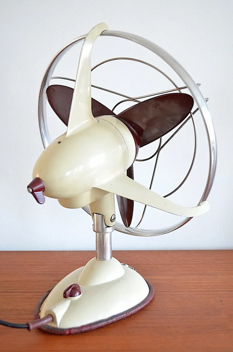 Hot Pamono Model Libelle Vw Table Fan by Paul Linke, 1950s