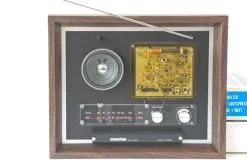 Sale Pamono Model Maximal Pr 200 M Wall Radio, Taiwan, 1980s