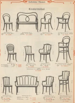 Best Pamono Model No.1 Children's Chair from Thonet, 1920s