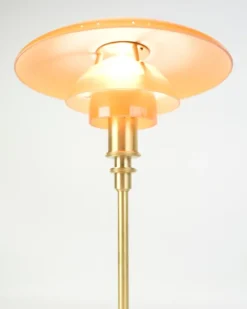 New Pamono Model PH 2/1 Table Lamp in Brass by Poul Henningsen for Louis Poulsen, 2018