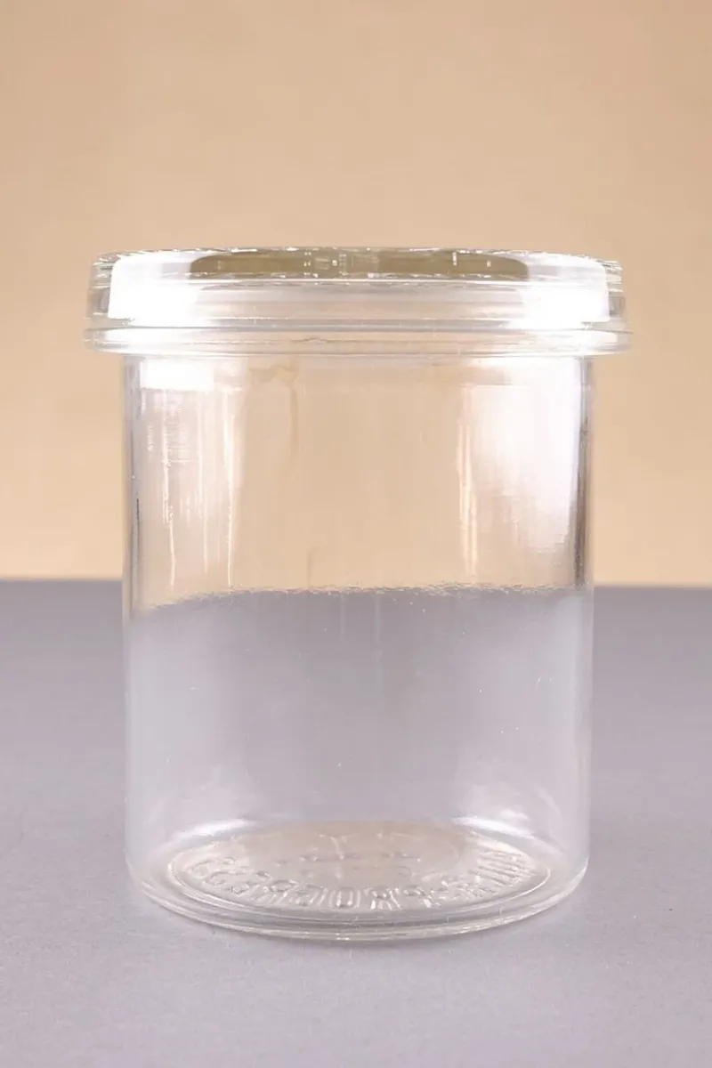 Hot Pamono Model Progress Storage Glasses from Glashüttenwerke Adlerhütten, 1936, Set of 4