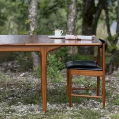 New Pamono Model T3 Extending Dining Table in Walnut by Tom Robertson for McIntosh, 1970s