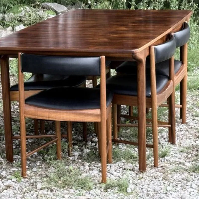 Pamono Model T3 Extending Dining Table in Walnut by Tom Robertson for McIntosh, 1970s> Dining Tables & Sets