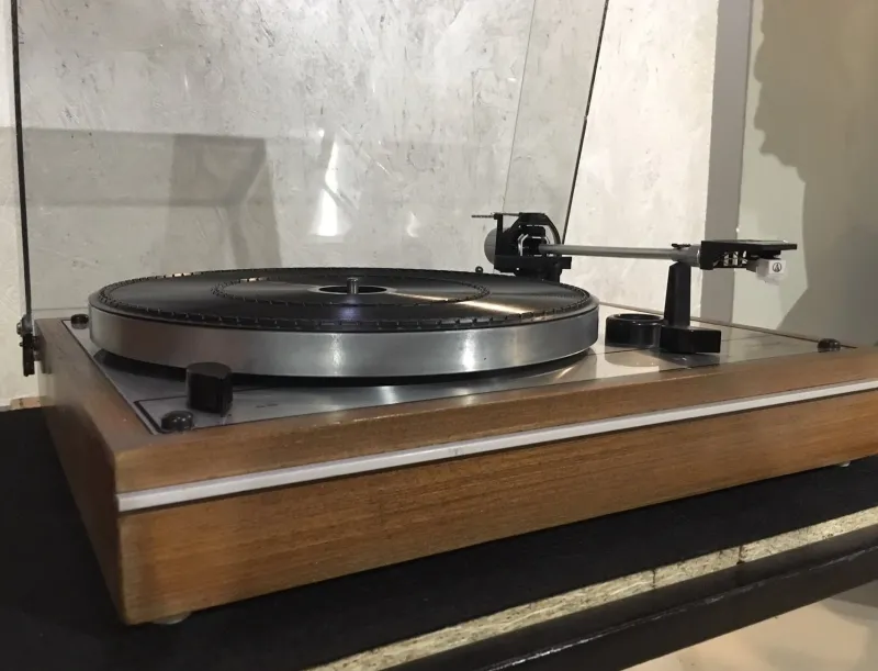 Outlet Pamono Model TD166 Turntable from Thorens, 1970s