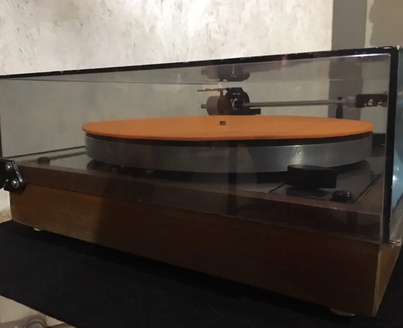 Outlet Pamono Model TD166 Turntable from Thorens, 1970s