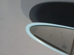 Pamono Model Unghia Nail or Lipstick Floor Mirror in Light Blue><noscript><img width=