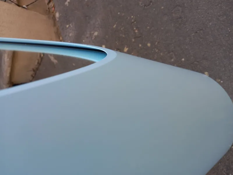 Pamono Model Unghia Nail or Lipstick Floor Mirror in Light Blue> Mirrors
