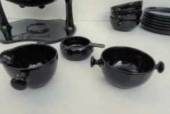 Pamono Model Zen Tea Service by Luigi Colani, Friesland, Germany, 1980s, Set of 23><noscript><img width=