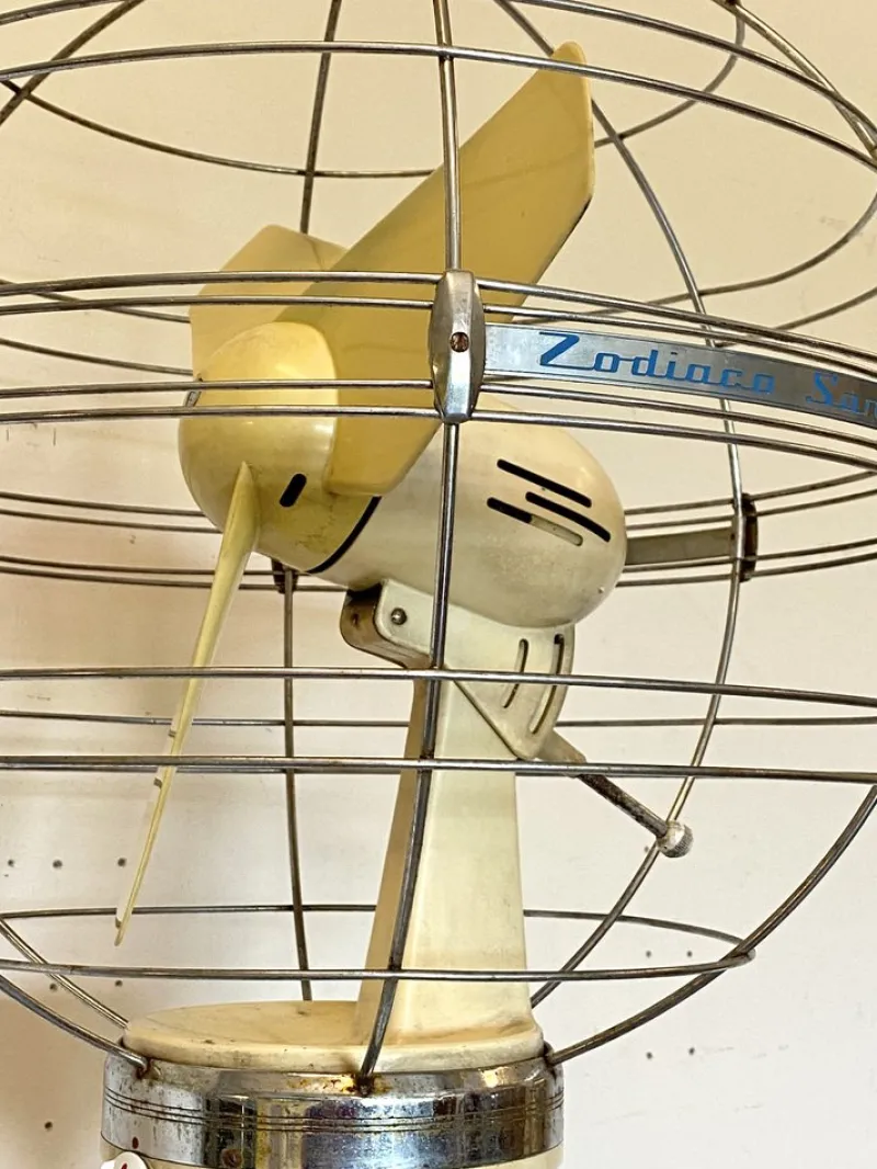 Pamono Model Zodiac Fan from San Giorgio, 1950s> Electronics