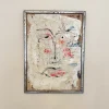 Pamono Modern Abstract Painting, Acrylic on Wood, Framed> Abstraction