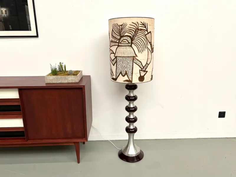 Pamono Modern Aluminum Floor Lamp, 1970> Floor Lamps