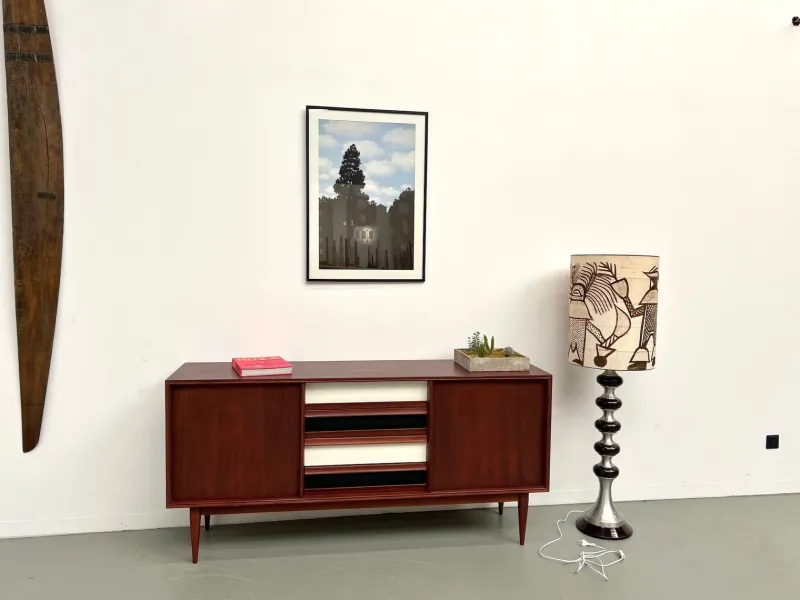 Pamono Modern Aluminum Floor Lamp, 1970> Floor Lamps