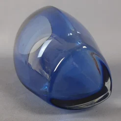 Discount Pamono Modern Cobalt Blue Murano Glass Vase, 1970s