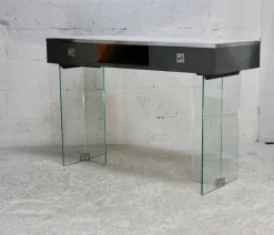 Pamono Modern Console Table with Glass Base, 1960s><noscript><img width=