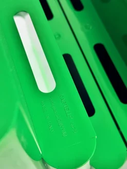 Pamono Modern Green Model 4675 Magazine Rack by Giotto Stoppino for Kartell, Italy, 1970s><noscript><img width=