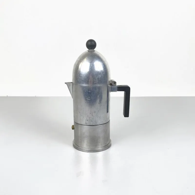 New Pamono Modern Italian Espresso Coffee Maker La Cupola attributed to Aldo Rossi for Alessi, 1990s
