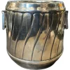Pamono Modern Italian Silver Plated Wine Cooler by Calegaro, 1980s> Ice Buckets & Wine Coolers