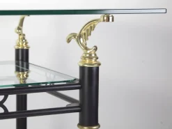 Pamono Modern Italian Style Glass Table, 1980s><noscript><img width=