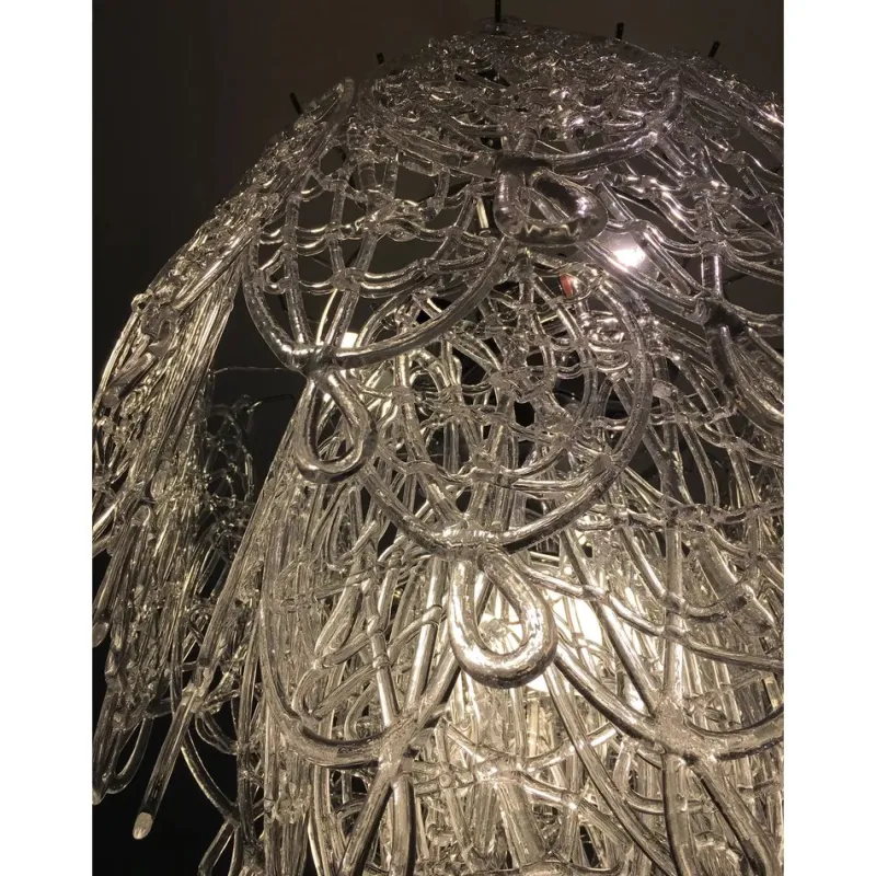 Clearance Pamono Modern Murano Glass Chandelier by Simoeng
