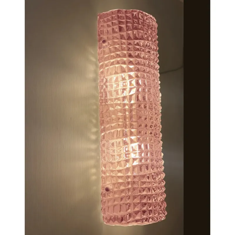 Pamono Modern Organic Pink Cocodrile Wall Sconces in Murano Glass by Simoeng, Set of 2> Wall Lights & Sconces|Wall Lights & Sconces