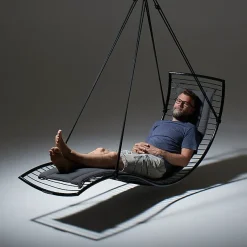 Pamono Modern Relaxing Curve Hanging Chair from Studio Stirling><noscript><img width=