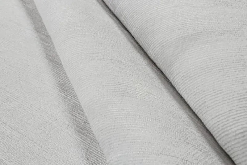 New Pamono Modern Rug in Gray and Off-White Stripe from R&K Principal Jahanshah Nazmiyal